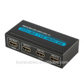 Hochwertiger Metal Shell HDMI Schalter 3x1 Switcher Konverter Adapter Unterstützung Audio HDMI 1.3 3D Video 720p 1080i 1080p